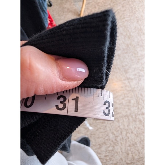 Hollister Womens 90s Ribbed Square Neck Mini Dress S Black Bodycon Soft Girl Y2K - Picture 10 of 12